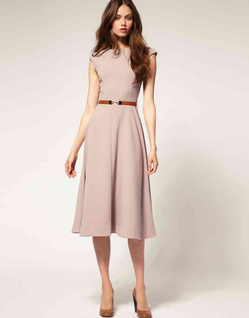 rochie midi eleganta