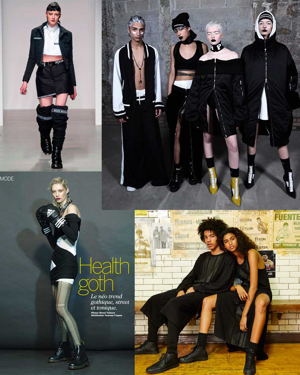 Health Goth Fashion Style anii 2010