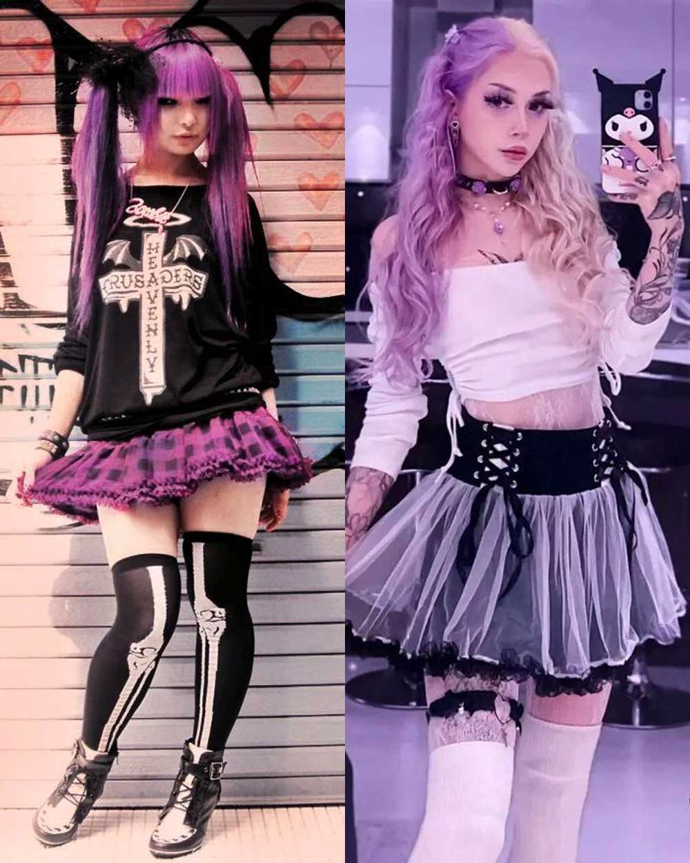 Goth pastel