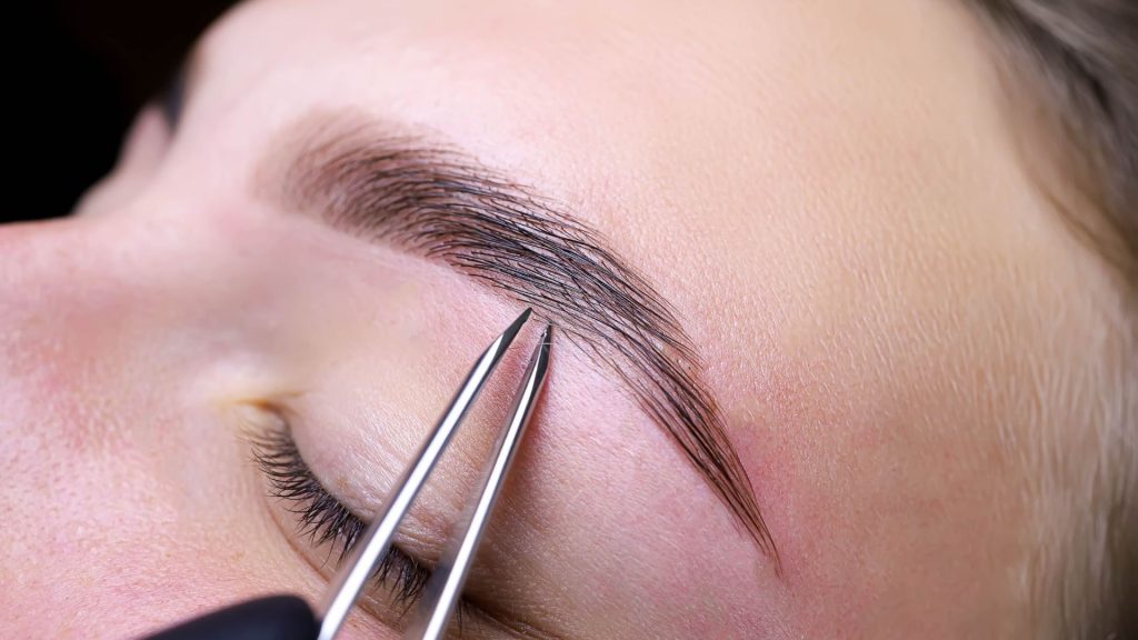 Penseta pentru indepartarea parului