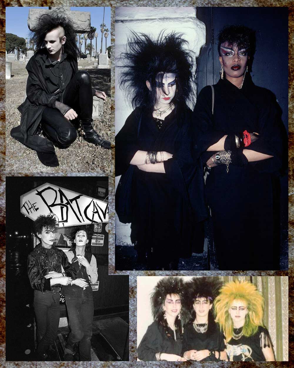 Stilul de moda Batcave Trad Goth